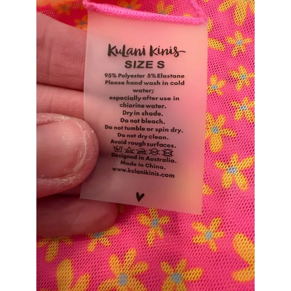 Kulani Kinis Mini Mesh Sarong - Berry Blush Cover-up Sarong Sz S NWT - Image 6