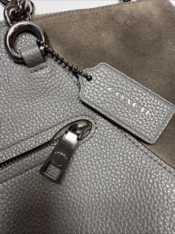 Coach Prairie Leather Satchel Handbag Purse - Image 3