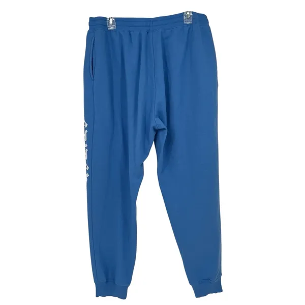 Disney Stitch Blue Jogger Sweatpants I Need More Space Graphic Loungewear XXL 2X - Image 3