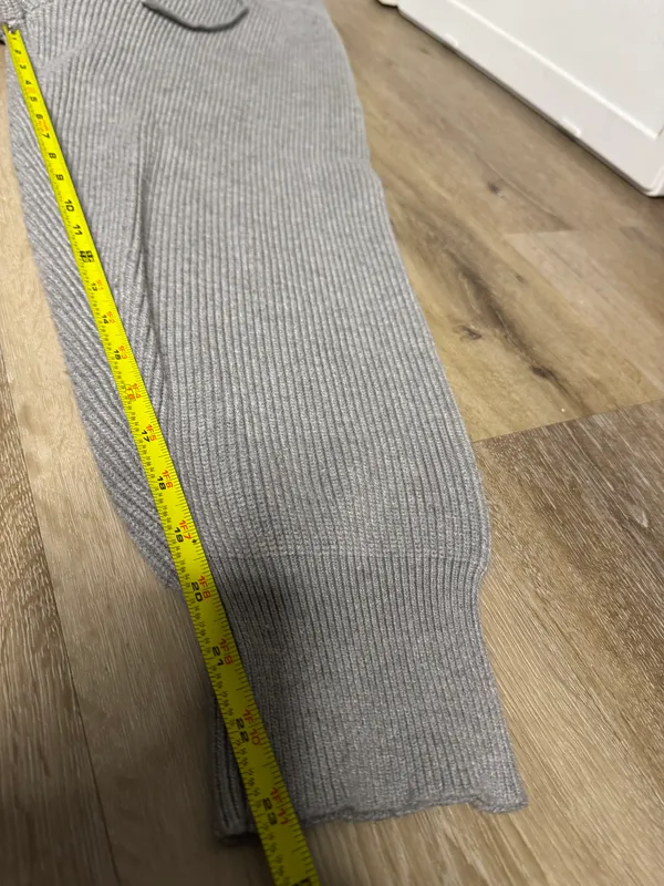 Joggers Lounge Pants in Gray Size Large - Image 8