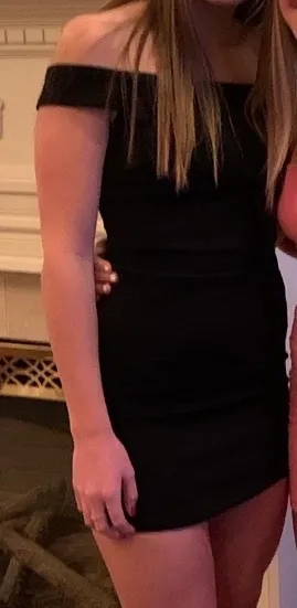 Von Maur Black Mini Dress - Image 4