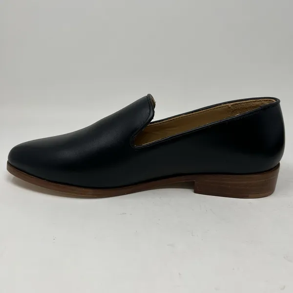 Nisolo Everyday Slip-On Leather Loafers Shoes Women's Size 7 Black Preppy Casual - Image 8