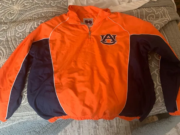 58 Sports Auburn Half-Zip Windbreaker - Image 2