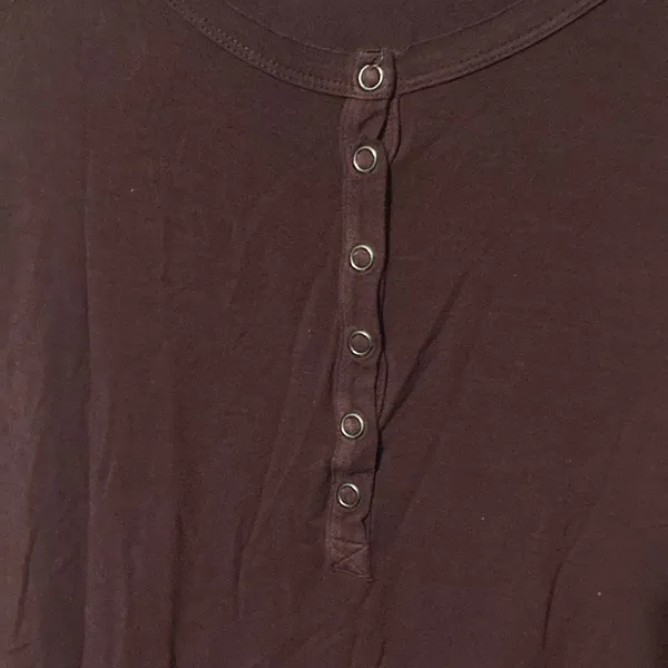 American Eagle Outfitters Soft & Sexy Women’s Small Wine Color Long Sleeve Top - Image 3