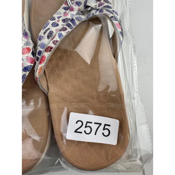 Vionic‎ Aloe Floral Thong Sandals Womens Size 7 Supportive Comfort Orthotic - Image 7