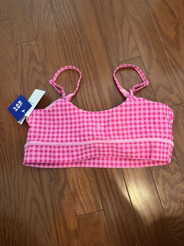 Joy Lab Gingham Sports Bra - Image 3