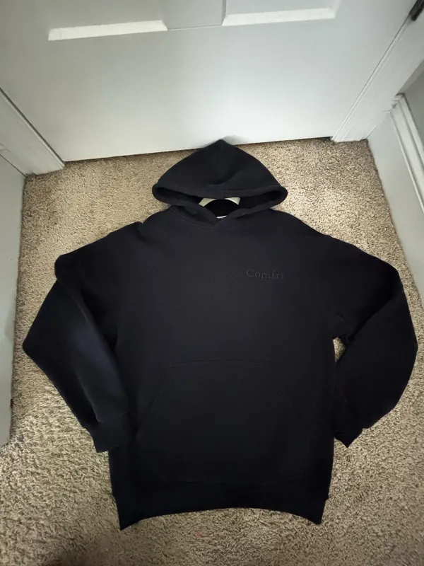 Comfrt navy blue comfort hoodie - Image 2
