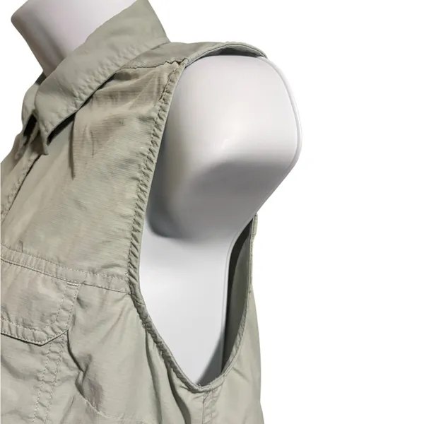 Eddie Bauer Women’s Travex Mountain Ripstop Sleeveless Shirt Seafoam Green S - Image 4