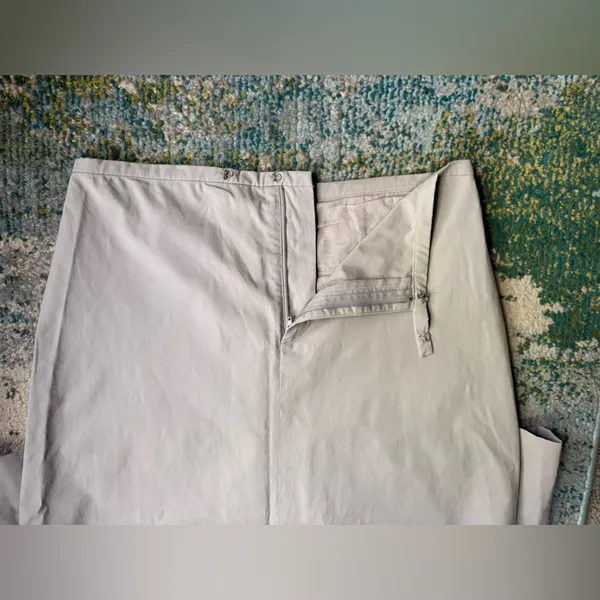 Vintage 2000 Y2K Banana Republic maxi minimalist skirt, size 8 - Image 11