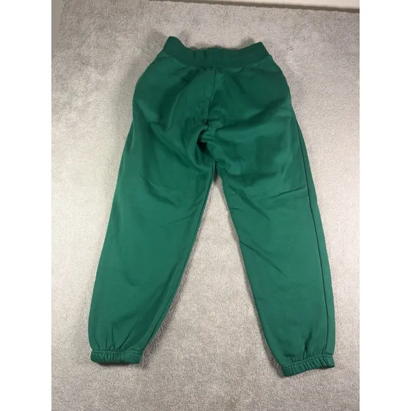 Nike Women's Green Sweats/joggers Fleece Size S Inseam 28 - Image 8