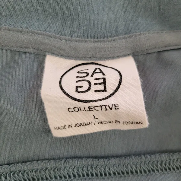 SAGE Collective Women’s Large Oversized Crewneck Sweater Pullover - Image 6