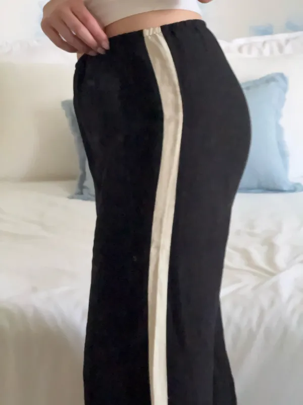 Sanctuary Women’s Pants Black White Stripe - Image 3