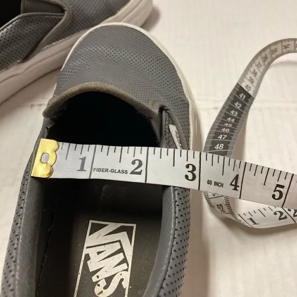 VANS, perforated leather off-the-wall shoes‎ - Image 6