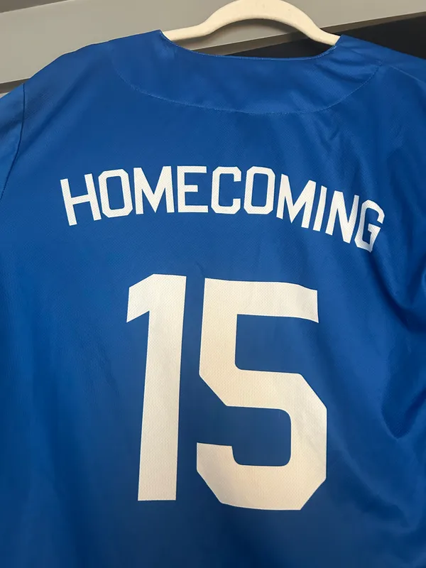 Sigma Chi Baseball Jersey Blue Size M - Image 2