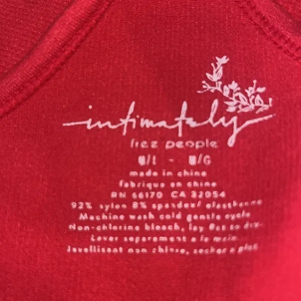 Free People Intimately Ribbed Hot Pink Crop Top Super Soft Tank M/L - Image 6