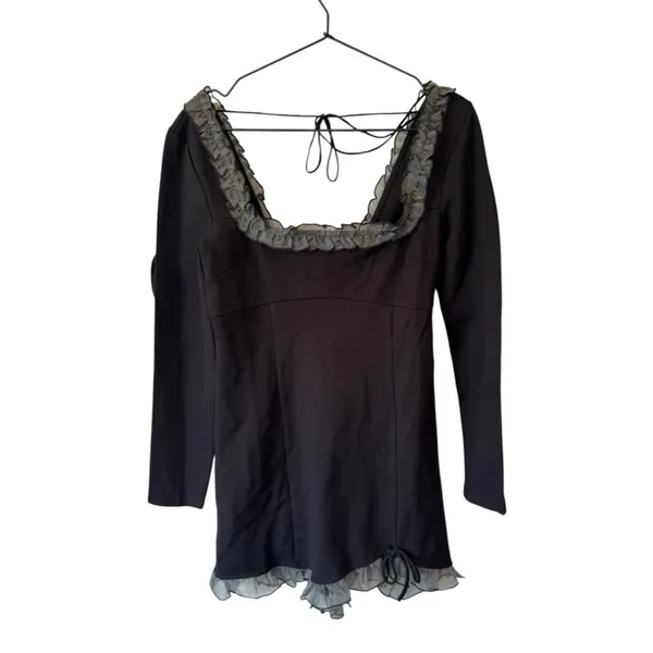 Free People Lucette Mini Dress 6‎ - Image 2