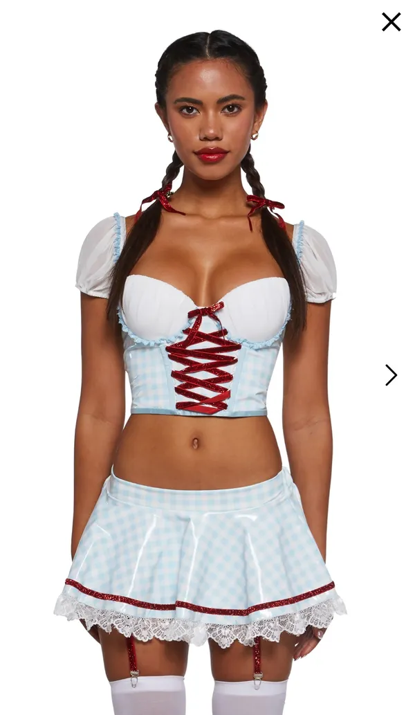 Dolls kill trickz n treatz Kansas dreams costume L - Image 7