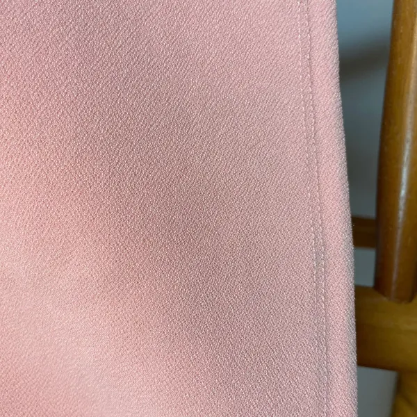 Abercrombie & Fitch Dress Crossover Bodice NWT‎ FLAWS Peach Pink Size Large - Image 14