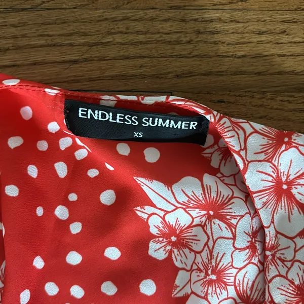 Endless Summer Red Dress Size XS - Image 2