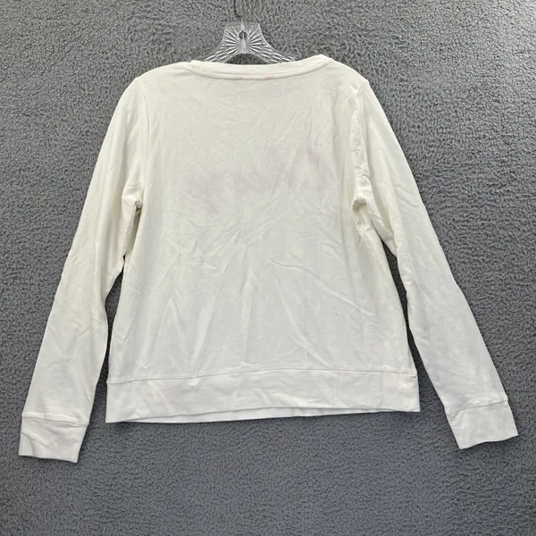 NWOT Lilly‎ Pulitzer Rami Ruby Red Cheery Sweatshirt Beach Preppy Women's Small - Image 3
