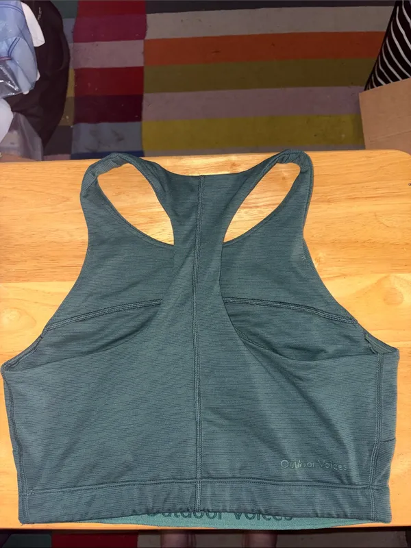 Outdoor Voices Move Free Crop Top Sports Bra, Medium - Image 2