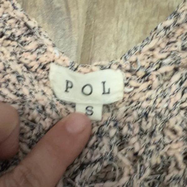POL Chunky Cropped Knit Sweater - Image 2