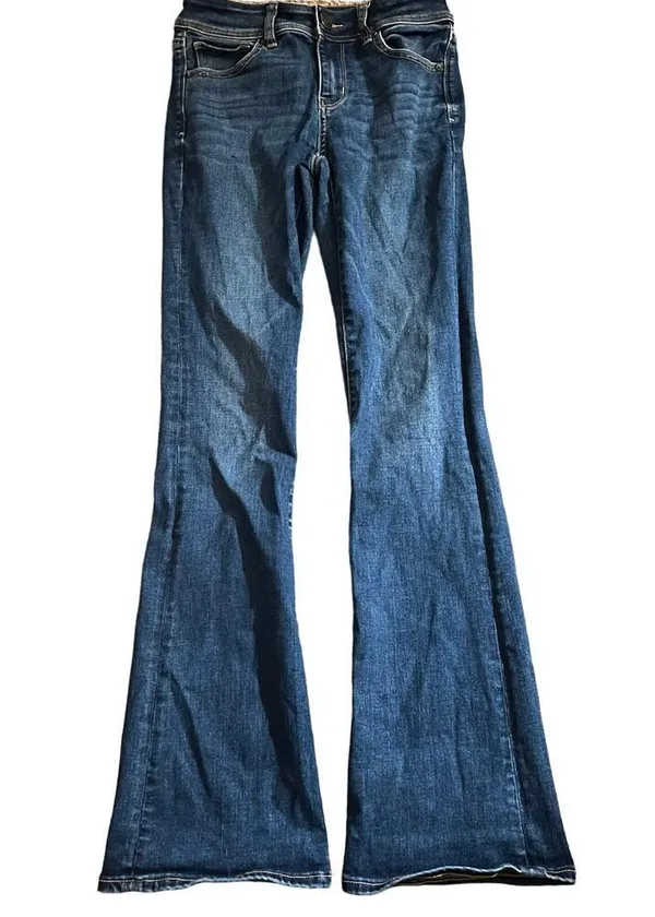 American Eagle Next Level Stretch Kick Boot Jean 2 Women’s Blue 4331 - Image 2