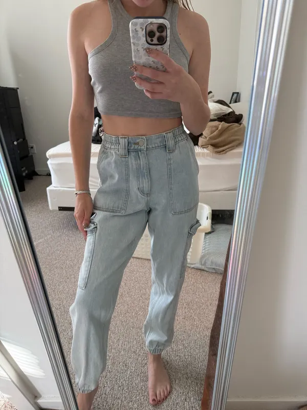 PacSun Jean Cargo Pants - Image 4