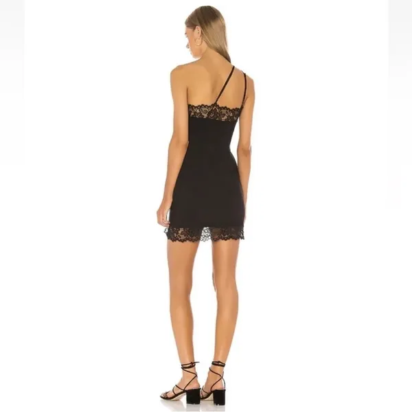 NWT | Free People Premonitions Bodycon Dress Black | Revolve - Image 3