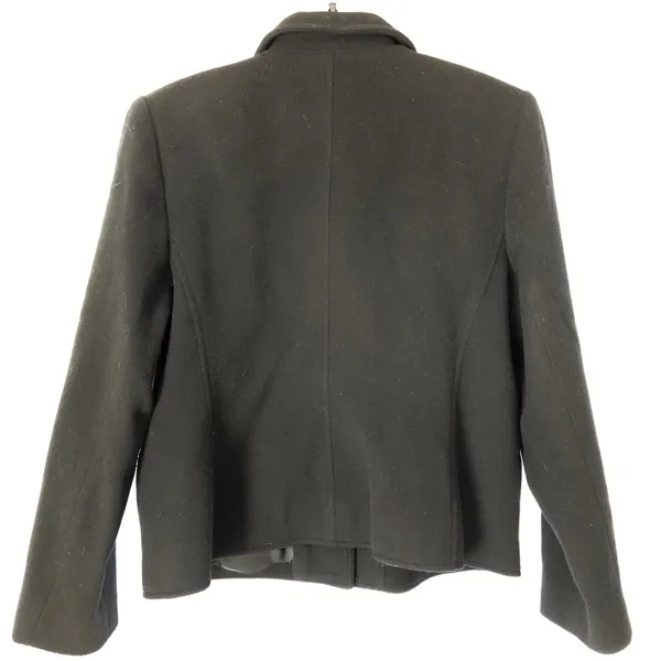 Vintage Louben Cashmere/Wool Black Jacket Petite M - Image 6