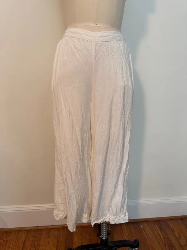 Free People Sightseer Linen Embroidered Tank and Pants Set - Image 6