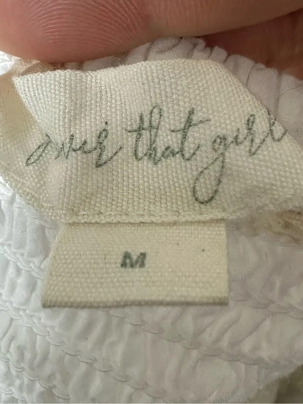 Forever That Girl Anthropologie Heart Lace Babydoll Blouse Medium - Image 6