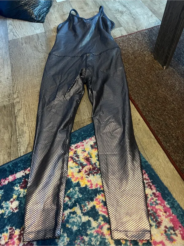 Beyond Yoga Disco Jumpsuit full length with adjustable straps size M - Image 12