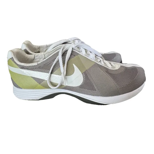 Nike Hyperfuse Lunarlon Green Lace Up Mesh Golf Shoes Women’s Size 9 483325-002 - Image 2