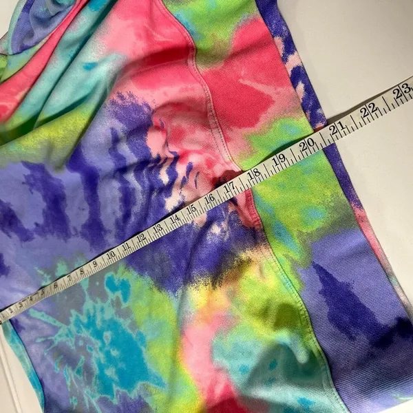 Nike Get Fit French Terry Tie-Dye Training Hoodie - Image 9