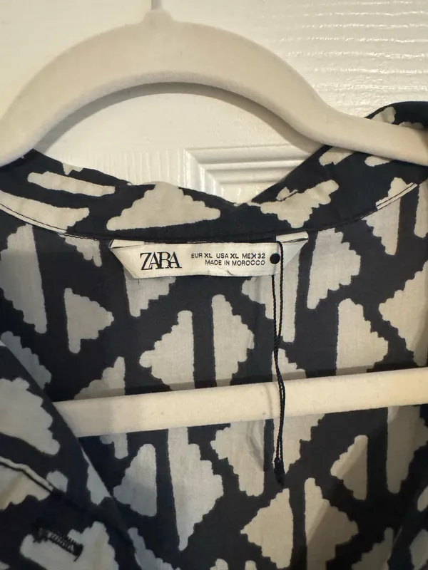 NWOT Zara Patterned Maxi Dress - Image 5