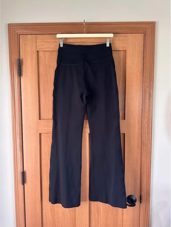 SPANX Perfect Fit Ponte Flare Pull On Pants in Black Women’s Small 20252R - Image 5
