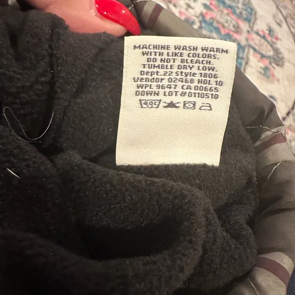 EDDIE BAUER DOWN ICE SCRAPER MITT Brown Plaid Gift - Image 7