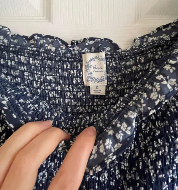 Francesca's NWOT Blue Maxi Dress - Image 5