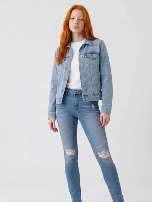 7 FOR ALL MANKIND Distressed Skinny Jeans - Image 3