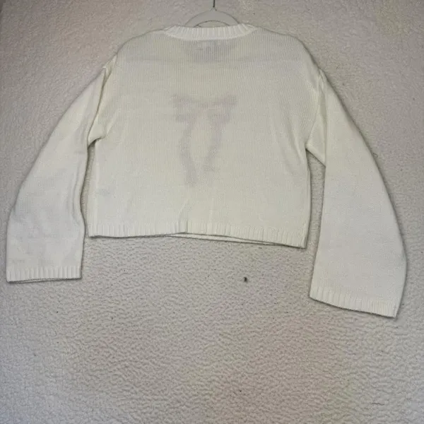 Sincerely Jules Sweater Womens‎ Medium Bow Pullover Crewneck Soft Knit - Image 2