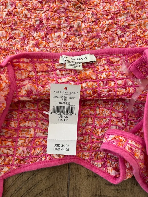 American Eagle Peplum Tank - Image 5
