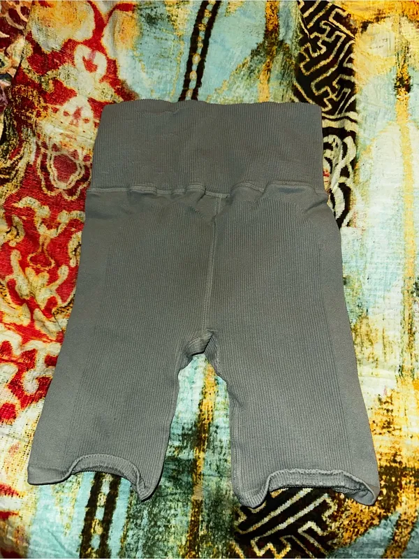NWOT Free People Movement Happiness Runs Bike Shorts-Sage Green - Image 4