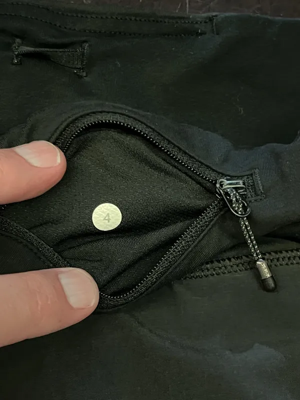 Lululemon Skort Womens 4 Black Athletic Running Tennis Lined Pockets Stretch - Image 6