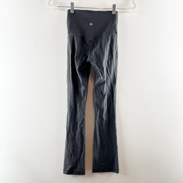 Lululemon Align High-Rise Mini-Flared Pant 28" Graphite Grey 2 - Image 5