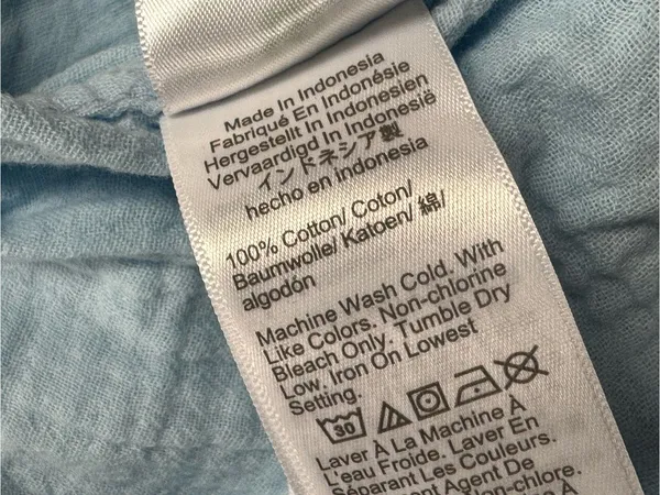 J. Crew Light Blue Cotton Gauze Button Up Shirt Women’s XS - Image 4