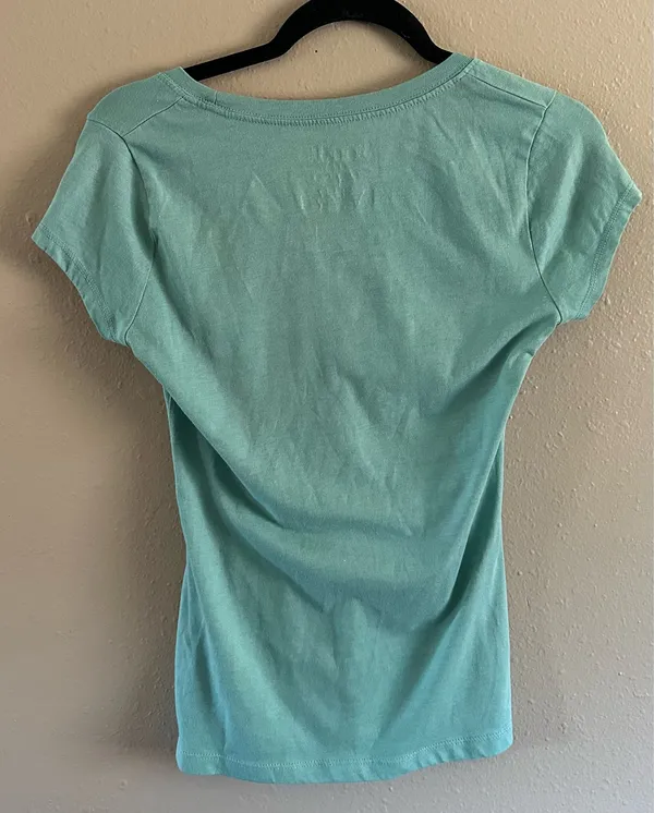 Wound Up "It's Not Me It's You" Floral Graphic Tee - Sage Green Juniors Size M (7-9) - Image 3