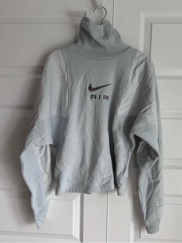 Nike Air Sweatshirt Turtleneck Corduroy Fleece Sweater High Neck NWT S‎ - Image 5