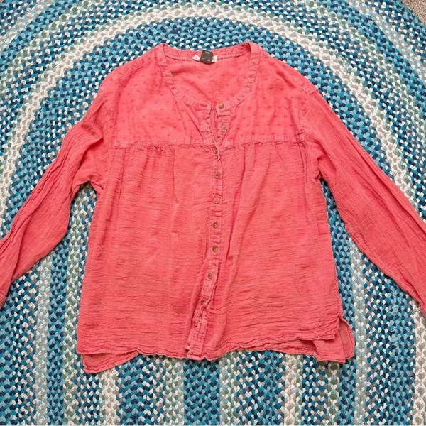 Pilcro and the‎ Letterpress Mila Draped Shirt - Image 4