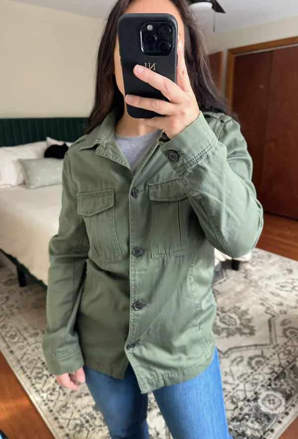 Cargo Jacket Green Size M - Image 2
